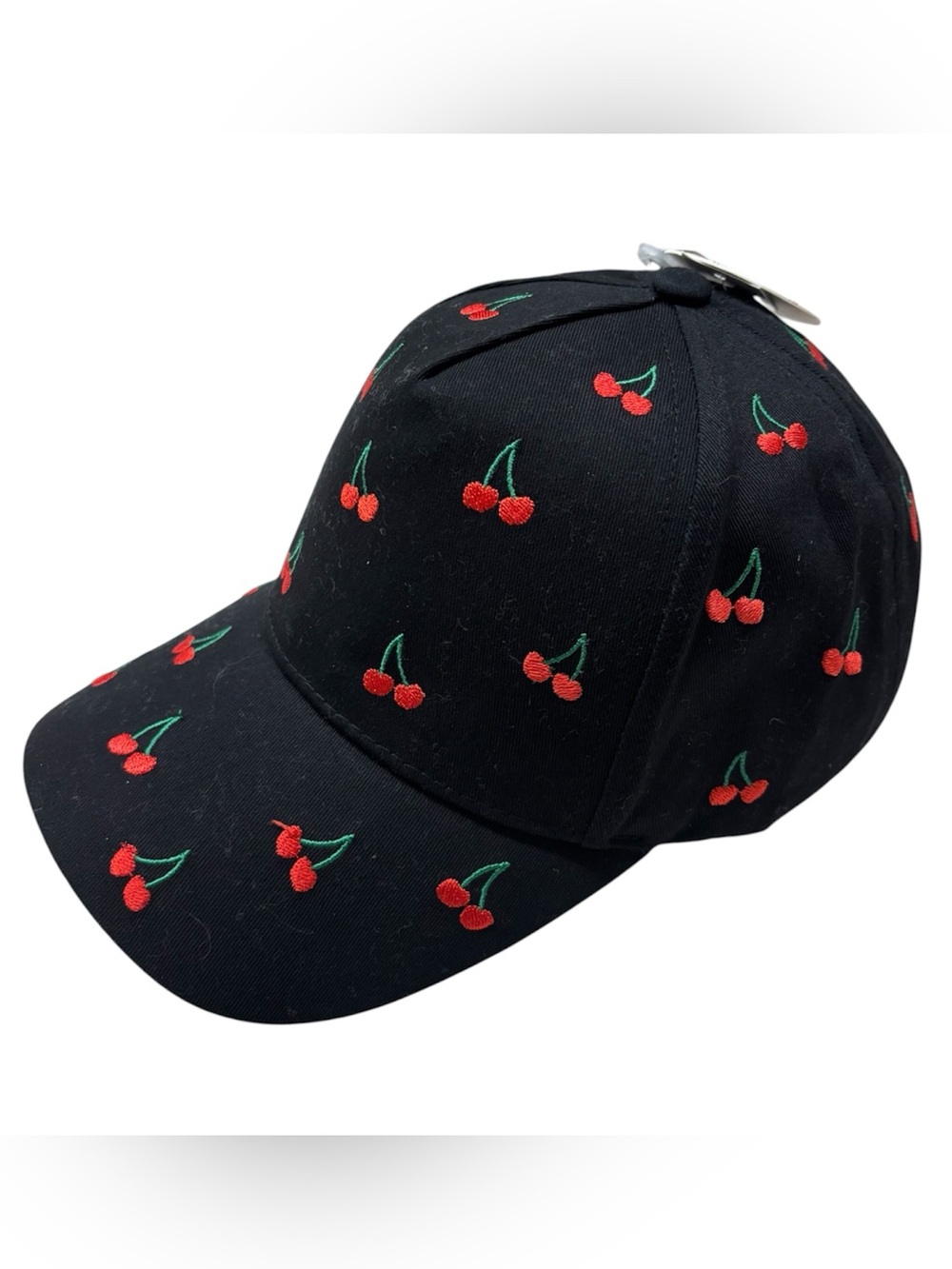 Forever 21 embroidered cherries baseball cap - NWT